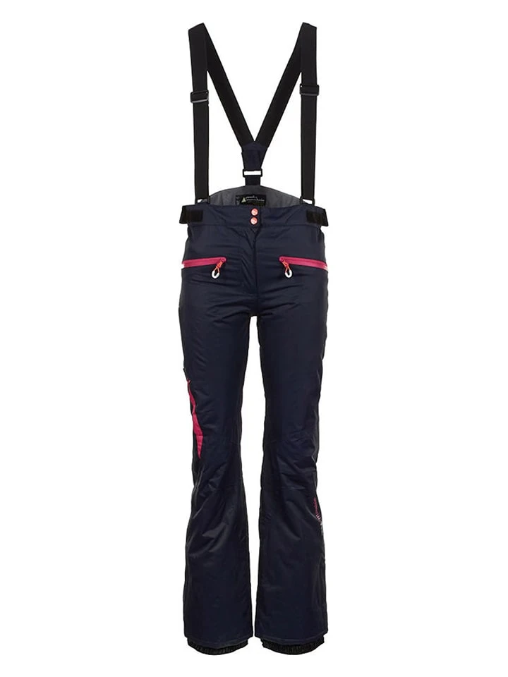 2tlg. Ski-/ Snowboardoutfit "Amic" in Fuchsia/ Dunkelblau 2tlg. Ski-/ Snowboardoutfit "Amic" In Fuchsia/ Dunkelblau -Peak Mountain peak mountain 2tlg ski snowboardoutfit amic in fuchsia dunkelblau 2