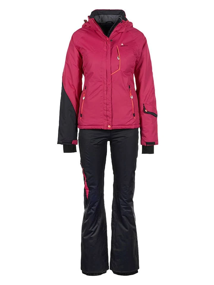 2tlg. Ski-/ Snowboardoutfit "Amic" in Fuchsia/ Dunkelblau 2tlg. Ski-/ Snowboardoutfit "Amic" In Fuchsia/ Dunkelblau -Peak Mountain peak mountain 2tlg ski snowboardoutfit amic in fuchsia dunkelblau