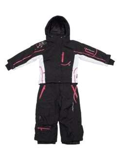 2tlg. Ski-/ Snowboardoutfit In Schwarz