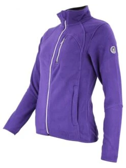 Fleecejacke "Acalono" In Lila -Peak Mountain peak mountain fleecejacke acalono in lila 2