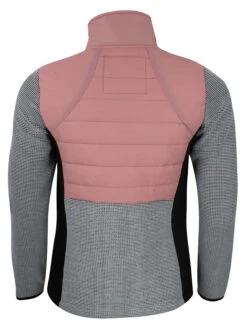 Fleecejacke "Anaples" In Rosa/ Grau -Peak Mountain peak mountain fleecejacke anaples in rosa grau 2