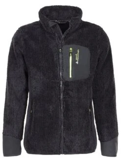 Fleecejacke "Caffy" In Schwarz