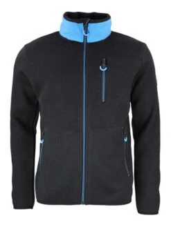 Fleecejacke "Cayak" In Blau/ Schwarz