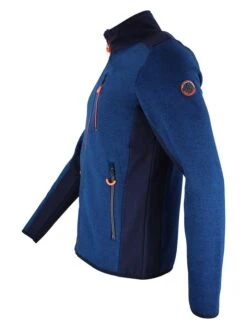 Peak Mountain -Peak Mountain peak mountain fleecejacke cevira in dunkelblau 1