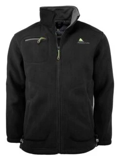 Fleecejacke "Cik" In Schwarz