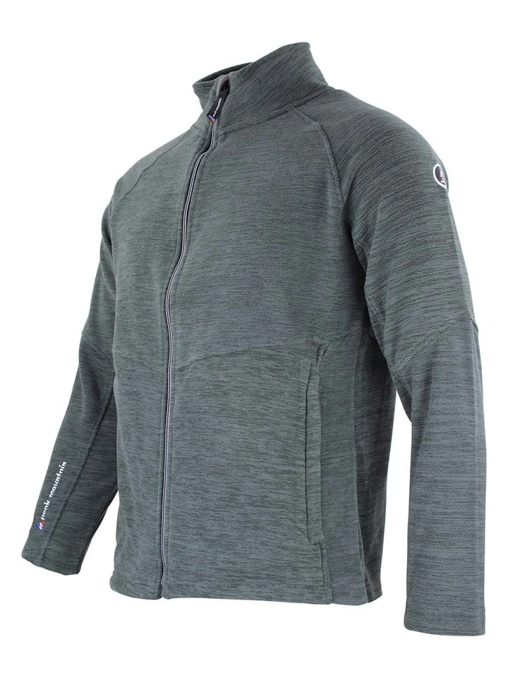 Fleecejacke "Croco" in Grau Fleecejacke "Croco" In Grau -Peak Mountain peak mountain fleecejacke croco in grau 1