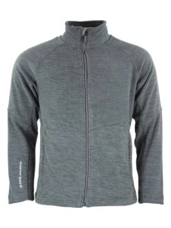 Fleecejacke "Croco" In Grau