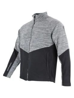 Fleecejacke "Crocus" In Grau/ Schwarz -Peak Mountain peak mountain fleecejacke crocus in grau schwarz 2