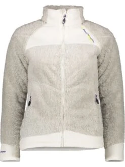 Fleecejacke In Beige/ Creme