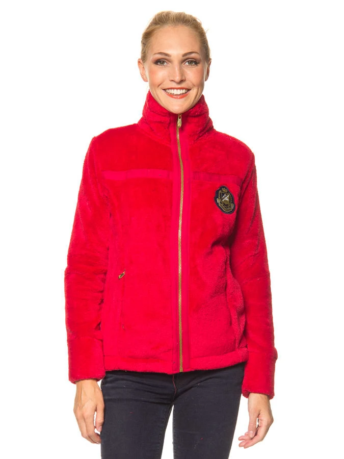 Fleecejacke in Rot Fleecejacke In Rot -Peak Mountain peak mountain fleecejacke in rot