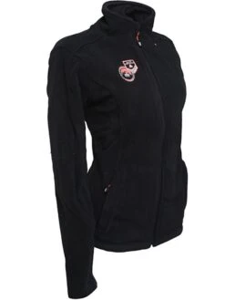 Fleecejacke In Schwarz -Peak Mountain peak mountain fleecejacke in schwarz 4