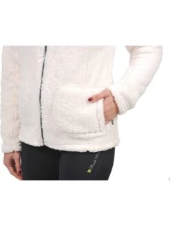 Fleecejacke In Weiß -Peak Mountain peak mountain fleecejacke in weiss 5