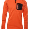 Fleecepullover "Ceruno" In Orange