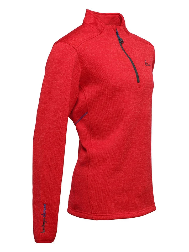 Fleecepullover "Cypar" in Rot Fleecepullover "Cypar" In Rot -Peak Mountain peak mountain fleecepullover cypar in rot 1