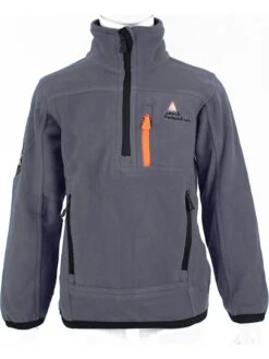 Fleecepullover In Grau