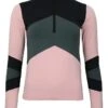 Funktionsshirt "Athos" In Rosa/ Schwarz/ Grau -Peak Mountain peak mountain funktionsshirt athos in rosa schwarz grau