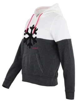 Peak Mountain -Peak Mountain peak mountain hoodie acarlo in weiss grau 1