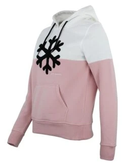Peak Mountain -Peak Mountain peak mountain hoodie acarlo in weiss rosa 1
