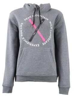 Hoodie "Aconor" In Grau