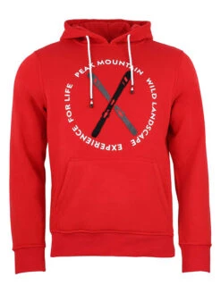 Hoodie "Conor" In Rot