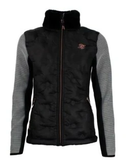 Hybridjacke "Akana" In Schwarz/ Grau