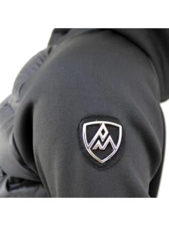 Hybridjacke "Alien" In Schwarz -Peak Mountain peak mountain hybridjacke alien in schwarz 2