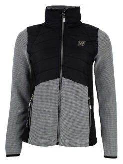 Hybridjacke "Anaples" In Schwarz/ Grau