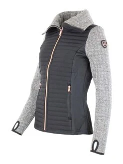 Hybridjacke "Anthembi" In Anthrazit/ Grau -Peak Mountain peak mountain hybridjacke anthembi in anthrazit grau 2