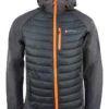 Hybridjacke "Capaso" In Anthrazit -Peak Mountain peak mountain hybridjacke capaso in anthrazit