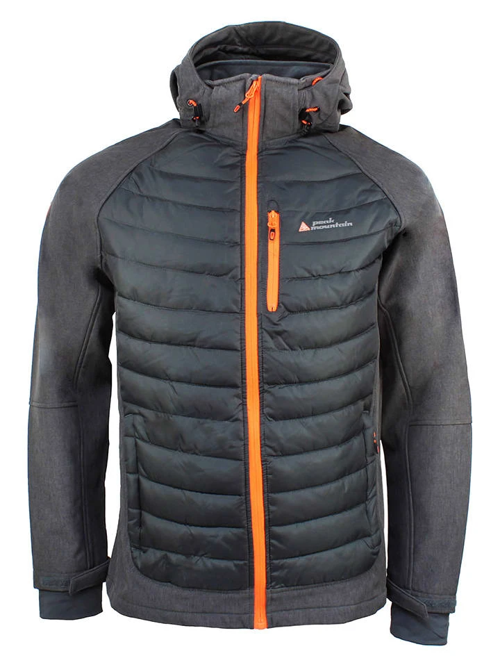 Hybridjacke "Capaso" in Anthrazit Hybridjacke "Capaso" In Anthrazit -Peak Mountain peak mountain hybridjacke capaso in anthrazit
