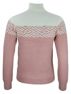 Pullover "Akar" In Rosa/ Weiß -Peak Mountain peak mountain pullover akar in rosa weiss 2