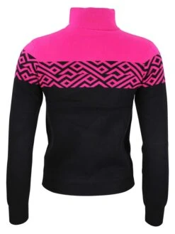 Pullover "Akar" In Schwarz/ Pink -Peak Mountain peak mountain pullover akar in schwarz pink 2