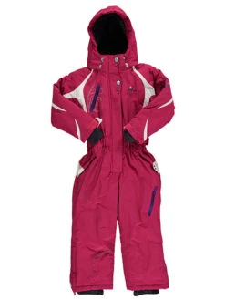 Ski-/ Snowboardanzug In Fuchsia/ Weiß