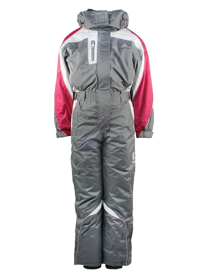 Ski-/ Snowboardanzug in Grau/ Weiß/ Pink Ski-/ Snowboardanzug In Grau/ Weiß/ Pink -Peak Mountain peak mountain ski snowboardanzug in grau weiss pink