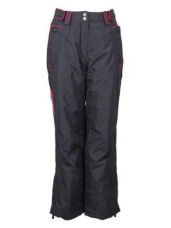 Ski-/ Snowboardhose In Schwarz/ Pink