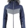 Ski-/ Snowboardjacke "Afidol" In Blau/ Weiß -Peak Mountain peak mountain ski snowboardjacke afidol in blau weiss