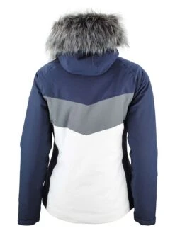 Ski-/ Snowboardjacke "Afidol" In Blau/ Weiß -Peak Mountain peak mountain ski snowboardjacke afidol in blau weiss 2
