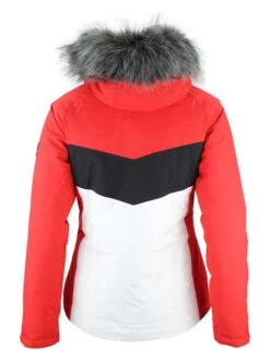 Ski-/ Snowboardjacke "Afidol" In Rot/ Weiß 4 Ski-/ Snowboardjacke "Afidol" In Rot/ Weiß -Peak Mountain peak mountain ski snowboardjacke afidol in rot weiss 2