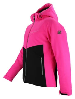 Ski-/ Snowboardjacke "Afolir" In Pink/ Schwarz -Peak Mountain peak mountain ski snowboardjacke afolir in pink schwarz 1
