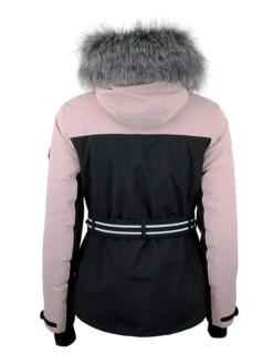 Ski-/ Snowboardjacke "Almenira" In Rosa/ Schwarz/ Weiß -Peak Mountain peak mountain ski snowboardjacke almenira in rosa schwarz weiss 2