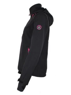 Softshelljacke "Aforta" In Schwarz -Peak Mountain peak mountain softshelljacke aforta in schwarz 2