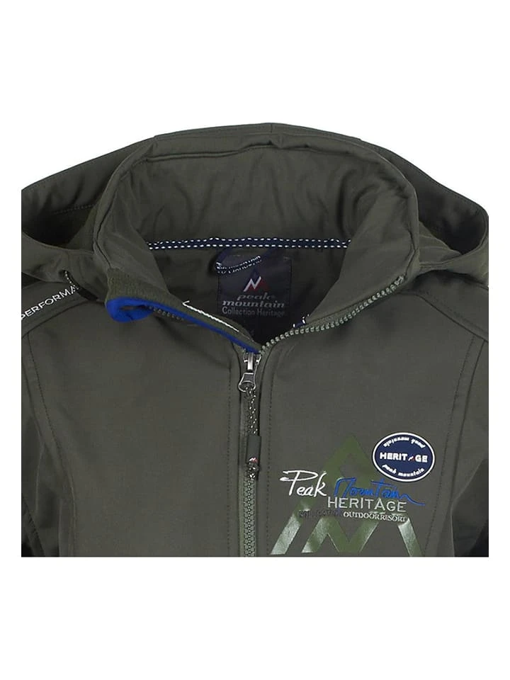 Softshelljacke "Amont" in Oliv Softshelljacke "Amont" In Oliv -Peak Mountain peak mountain softshelljacke amont in oliv 2