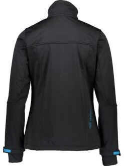 Softshelljacke "Anne" In Schwarz/ Blau -Peak Mountain peak mountain softshelljacke anne in schwarz blau 2