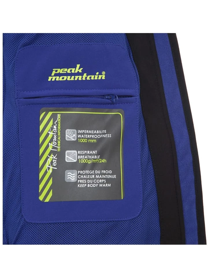 Softshelljacke "Asada" in Blau Softshelljacke "Asada" In Blau -Peak Mountain peak mountain softshelljacke asada in blau 2