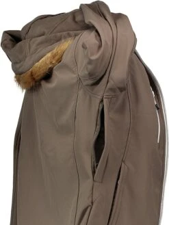 Softshelljacke "Asada" In Taupe -Peak Mountain peak mountain softshelljacke asada in taupe 4