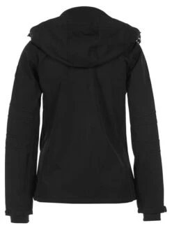 Softshelljacke In Schwarz/ Grün -Peak Mountain peak mountain softshelljacke in schwarz grun 5